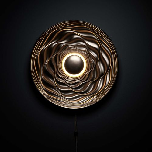 Scultura in resina - TRANSMISSION - David Tragen - in bronzo / da parete / per spazi pubblici