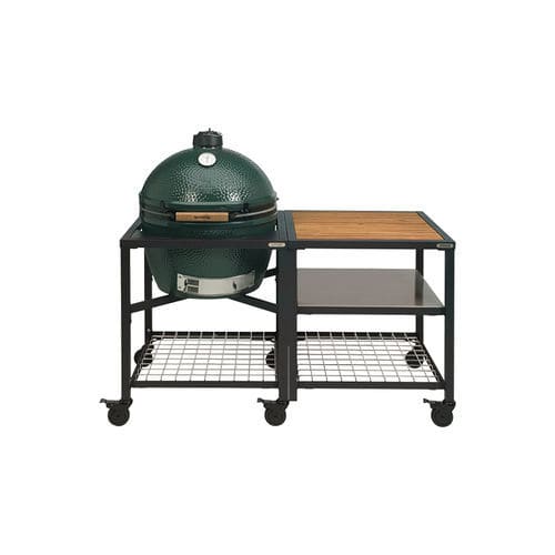 Tavolo contemporaneo - 120243 - Big Green Egg - in acciaio / in alluminio / con supporto in acciaio
