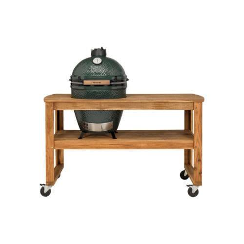 Tavolo contemporaneo - 118264 - Big Green Egg - in legno / in acacia / con supporto in legno di latifoglie