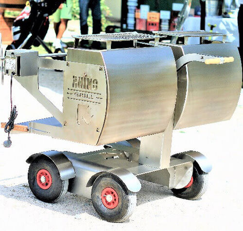 Girarrosto a legna - RHINO - Rhino Grill - mobile / professionale