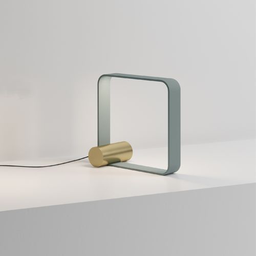 Lampada da tavolo - NASTRO - Tooy - in metallo / in tessuto / contemporanea