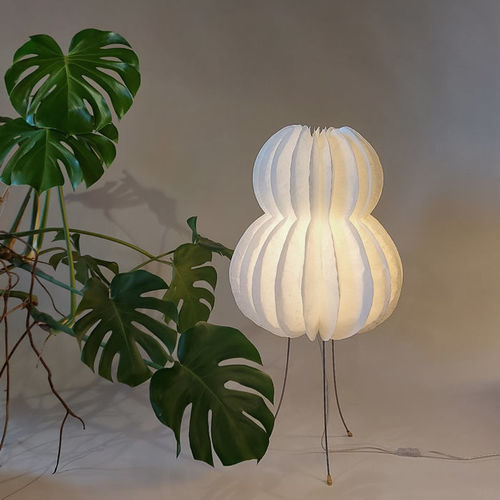 Lampada a sospensione - NUBA - JeanLuc Mare luminaires - in metallo / di carta / contemporanea