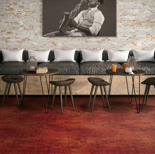 Moquette tufted - Q STEP 2  - Halbmond - in poliammide / contract / a righe
