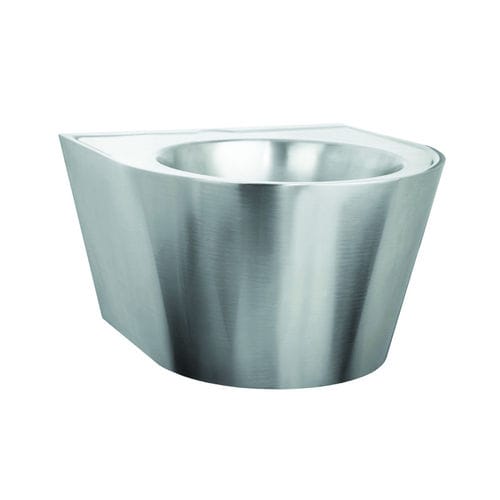 Lavabo sospeso - LM-010 series - SUPRATECH - in acciaio inossidabile / lucido / rotondo