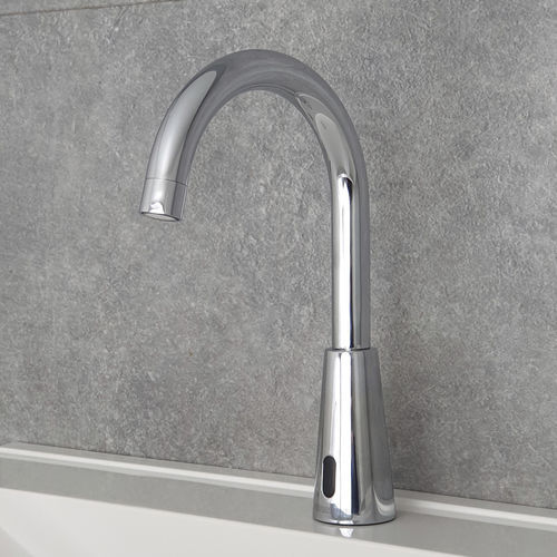 Miscelatore per lavabo - AKWAVIVA - SUPRATECH - per lavamani / da appoggio / elettronico