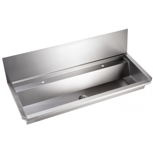 Lavabo a muro - INTER-5 series - SUPRATECH - in acciaio inossidabile / per disabili / singolo