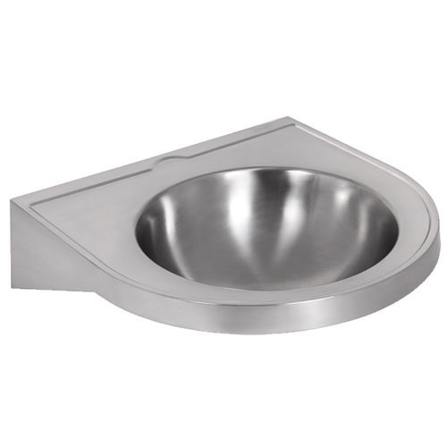 Lavabo a muro - LM-035-S series - SUPRATECH - in acciaio inossidabile / senza foro / senza troppopieno