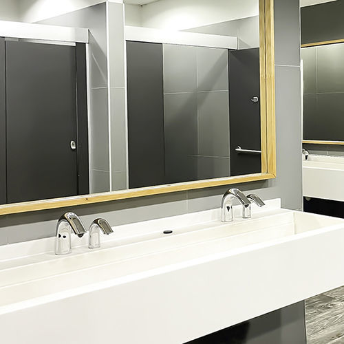 Miscelatore per lavabo - ALLURE DS - SUPRATECH - per lavamani / da appoggio / a infrarossi