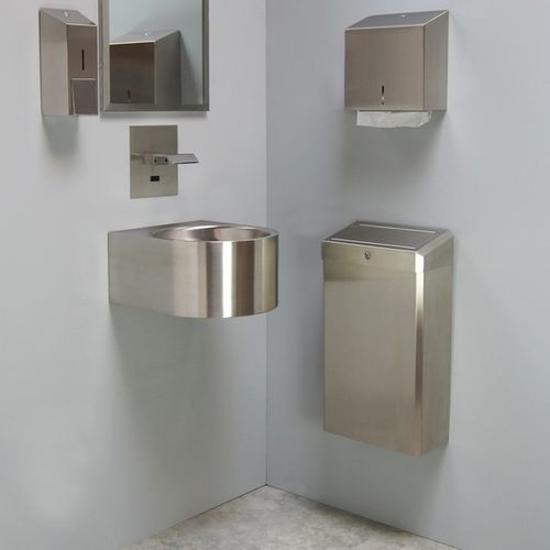 Portarifiuti in acciaio inossidabile - ELITE - SUPRATECH - da interno / da parete / da appoggio