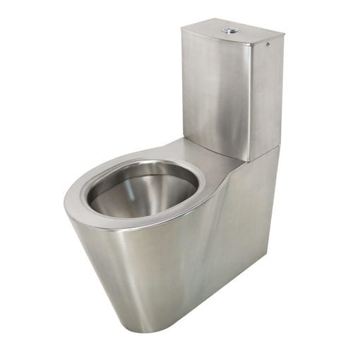 WC monoblocco - OPTIMA - SUPRATECH - in acciaio inossidabile / per uso residenziale / contract