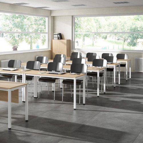 Tavolo per corsi di formazione contemporaneo - MENTOR  - EMOBOK - in melaminico / rettangolare / professionale