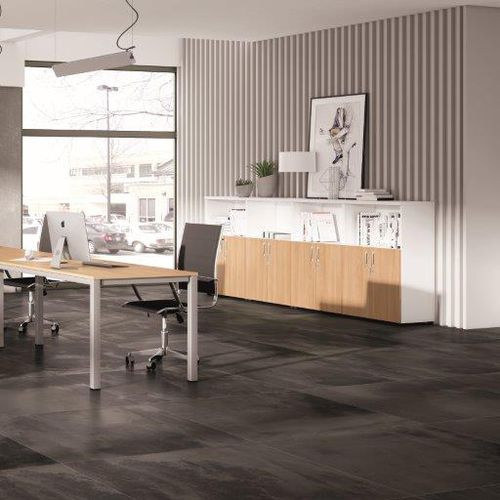 Armadio classificatore basso - HERMES - EMOBOK - alto / in legno / con sportello battente