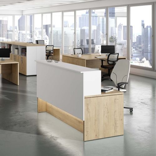 Banco reception in legno - PUNTO6 - EMOBOK