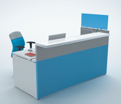Banco reception in legno - PHILO_1 - Castellani.it srl - in vetro / in melaminico