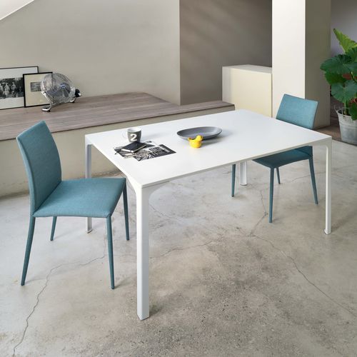 Tavolo da pranzo contemporaneo - ARMANDO - Castellani.it srl - in acciaio / rettangolare / quadrato