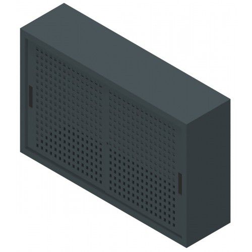 Armadio classificatore alto - SL1593 - Castellani.it srl - in legno / con porta scorrevole / contemporaneo