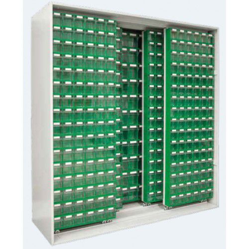 Armadio classificatore alto - MP600/4 - Castellani.it srl - in metallo / con porta scorrevole / contemporaneo