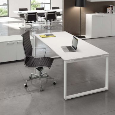 Scrivania direzionale - funny_dir_anello - Castellani.it srl - contemporanea / in legno / in metallo