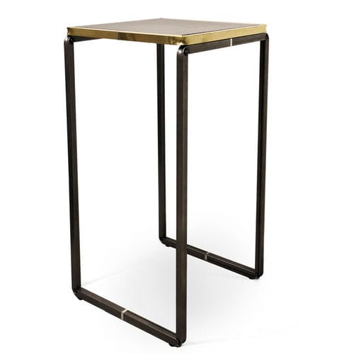 Tavolo alto design industriale - EQUIPE - Castellani.it srl - in acciaio / in ottone / in laminato