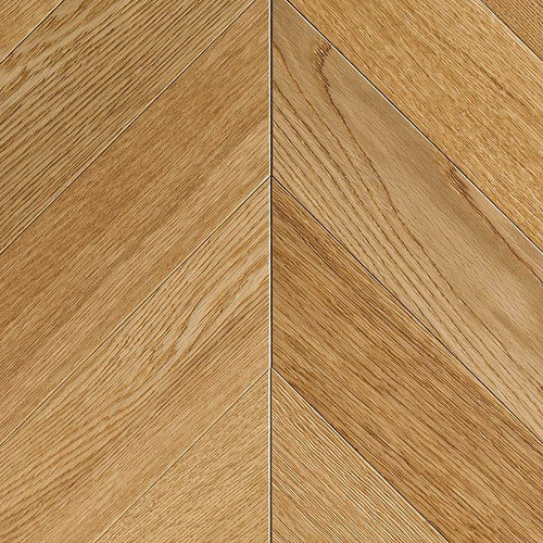 Parquet massello - SPINA FRANCESE 45° ROVERE SPAZZOLATO VERNICIATO - MONPAR - in rovere / a spina di pesce / spazzolato