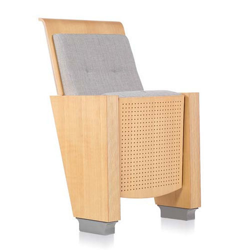 Poltrona per auditorium contemporanea - CHOPIN - Cinearredo Italia - in tessuto / in legno compensato / pieghevole