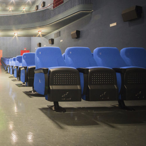 Poltrona per cinema in tessuto - LEXUS - Cinearredo Italia - in pelle / in legno compensato / in acciaio