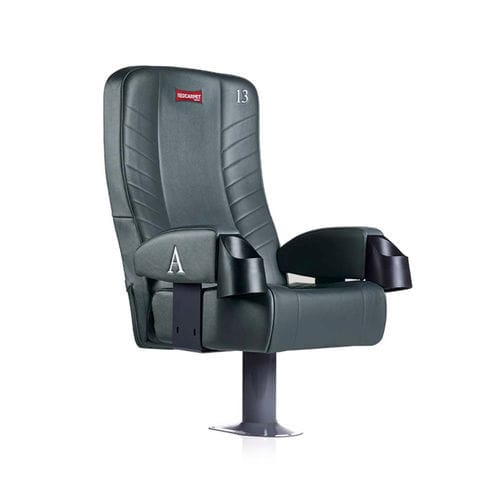 Poltrona per cinema in tessuto - CONFORT - Cinearredo Italia - in pelle / in legno compensato / in acciaio