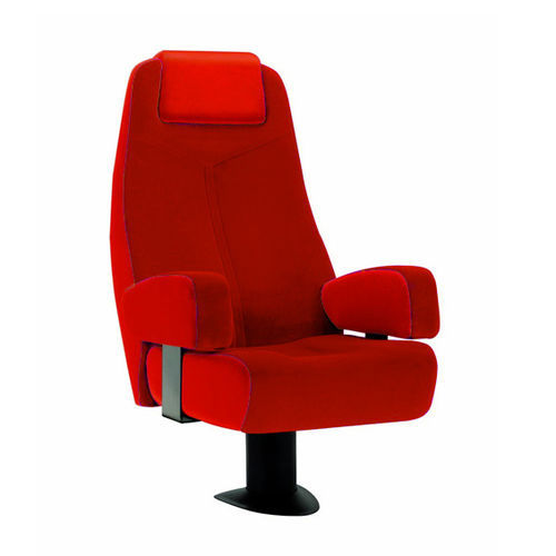 Poltrona per cinema in acciaio - TOKIO - Cinearredo Italia - in tessuto / in legno compensato / home cinema