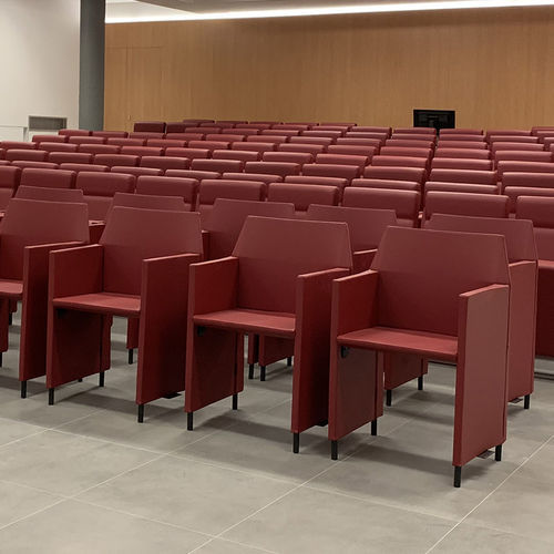 Poltrona per auditorium contemporanea - FOLDER - Cinearredo Italia - in tessuto / pieghevole / con rivestimento rimovibile