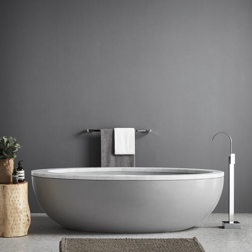 Vasca da bagno ovale - VESSEL - Claybrook interiors - da appoggio / per ambiente abitativo / ad uso professionale