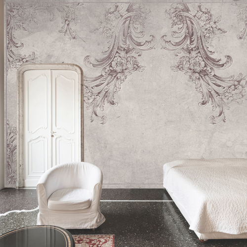 Carta da parati contemporanea - HEAVEN - Skinwall - in tessuto / in vinile / con motivi floreali