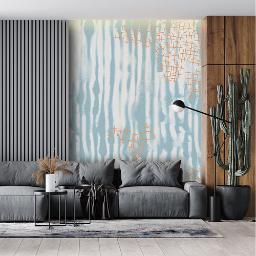 Carta da parati design originale - SHIBORI - Skinwall - in tessuto non tessuto / in fibra di vetro / in vinile