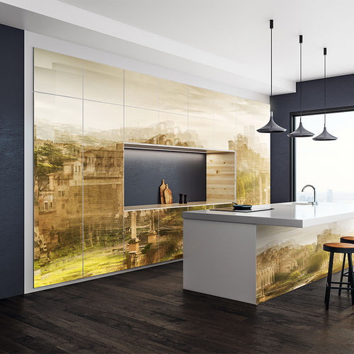 Carta da parati design originale - VIBRANT METROPOLIS - Skinwall - in tessuto non tessuto / in fibra di vetro / in vinile