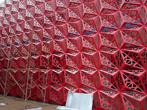 Lamiera decorativa - Shanhe aluminum building material co.,ltd - in alluminio / per facciate
