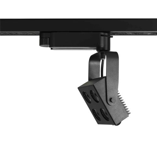 Faretti a binario LED - BORO - LIRALIGHTING - quadrato / in acciaio / per negozio