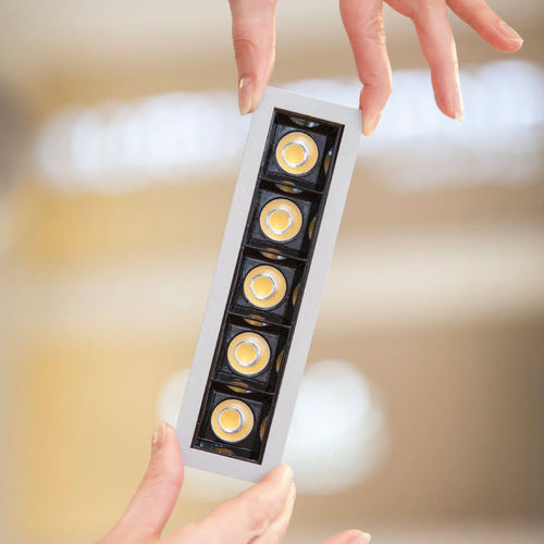 Faretto da incasso a soffitto - DEEP FLAME COB - LIRALIGHTING - LED / quadrato / rettangolare