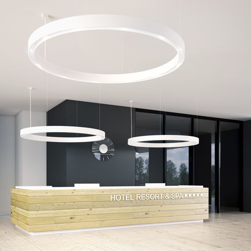 Luce a sospensione - DONUT SLIM - LIRALIGHTING - LED / rotonda / IP20