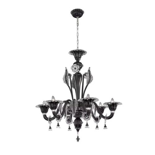 Lampadario stile veneziano - Ducale - Murano Lux - in vetro soffiato / in vetro di Murano / da 6 lampadine