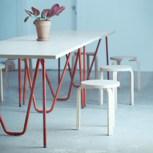 Base per tavolo in acciaio - SINUS - Faust Linoleum - contemporaneo / contract