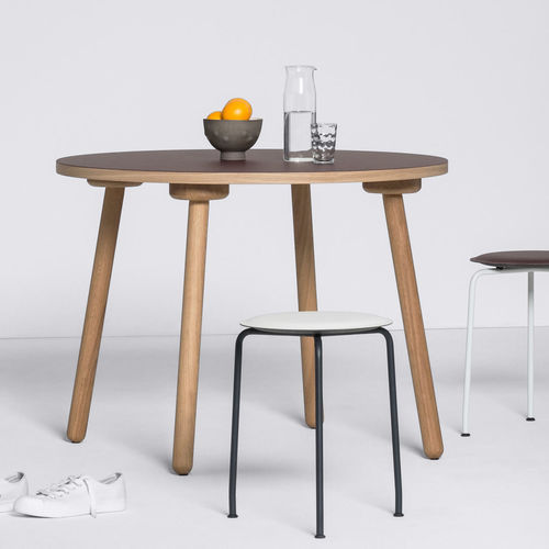 Base per tavolo in legno - MT2 - Faust Linoleum - contemporaneo / contract