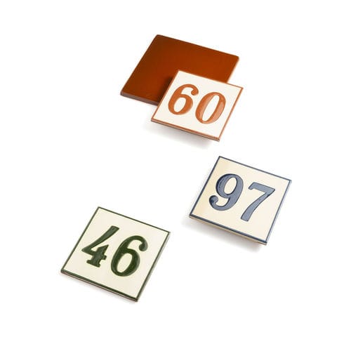 Piastrella in ceramica - NUMBERS - CERAMICA FERRES - levigata / da esterno / da giardino