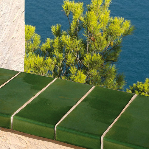 Coprimuro per recinzione di giardino - RAILING - CERAMICA FERRES