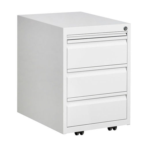 Cassettiera per ufficio in metallo - DAMA – MOD. A - H 573 - Sara - 3 cassetti / 2 cassetti / con rotelle