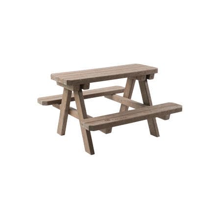 Tavolo da picnic per bambini - Extruplas - contemporaneo / in plastica riciclata / con supporto in plastica