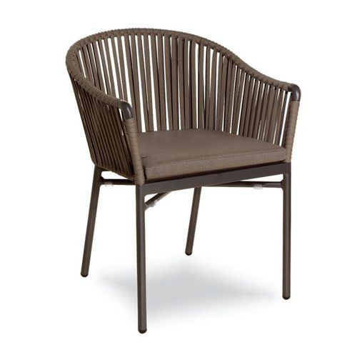 Poltrona contemporanea - KARIN  - Thöni Josef GmbH - in tessuto / in PVC / in alluminio