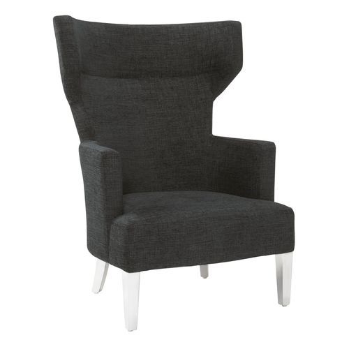 Poltrona contemporanea - 6005 SQ - Thöni Josef GmbH - in tessuto / in faggio / a orecchioni