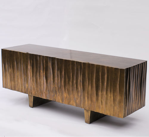 Credenza contemporanea - ULU - Atelier Stefan Leo - in bronzo