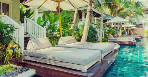 Letto matrimoniale - BALI  - Get Laid Beds - contemporaneo / in legno di latifoglie / in iroko