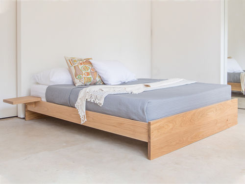 Letto matrimoniale - ENKEL  - Get Laid Beds - contemporaneo / con comodini / in legno massiccio