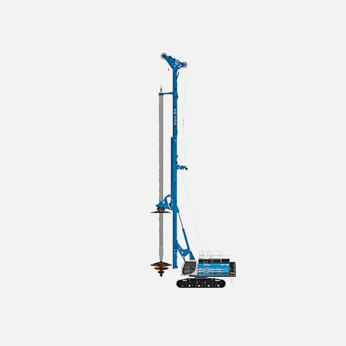 Perforatrice con motore diesel - SR-135 - SOILMEC S.P.A. - rotativa / fondo foro / per cantiere di costruzione